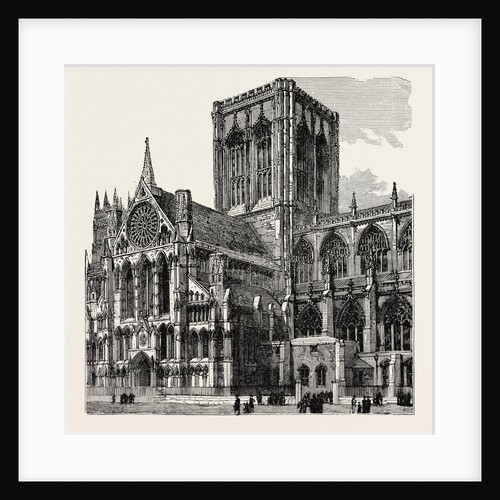 Exterior of York Cathedral. by Anonymous