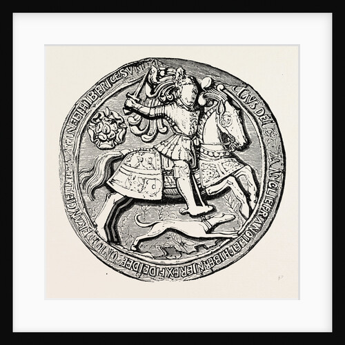 Great Seal of Henry VIII Obverse by Anonymous