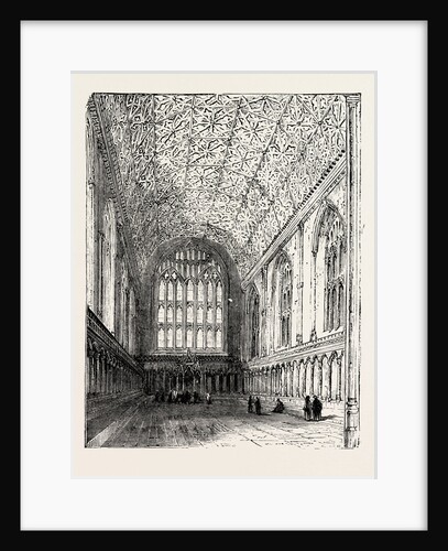 The Chapter House Canterbury Cathedral. by Anonymous