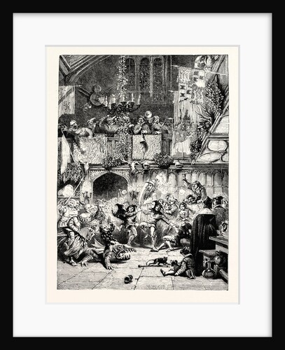 Tudor Times: Christmas Revels in the Baronial Hall. by Anonymous