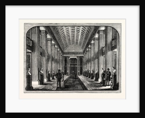 The Library Hall Edinburgh University by Anonymous