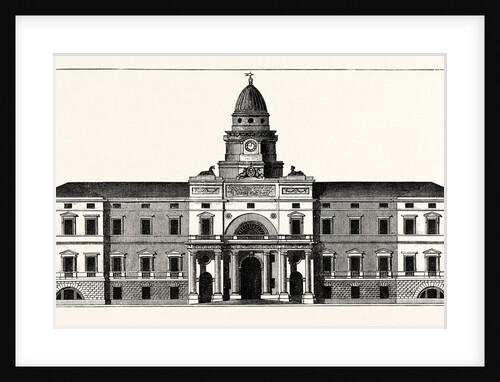 The Original Design for the East Front of the New Building for the University of Edinburgh by Anonymous