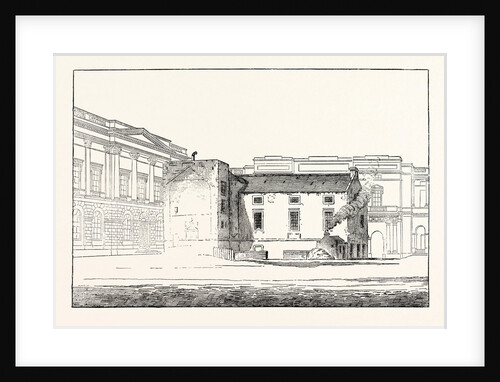 Edinburgh: The Library of the Old University As Seen from the South-Western Corner of the Quadrangle Looking East by Anonymous