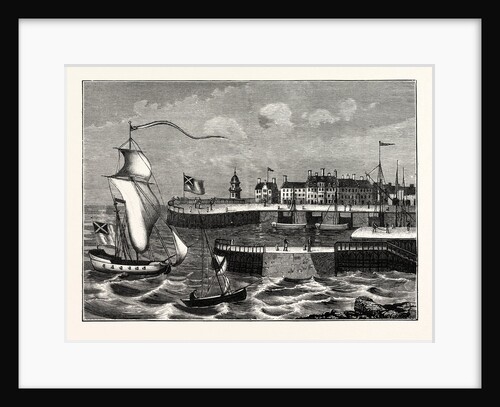 Edinburgh: Leith Harbour About 1700 by Anonymous
