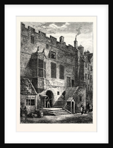 Edinburgh: The Old Tolbooth 1820 Leith by Anonymous