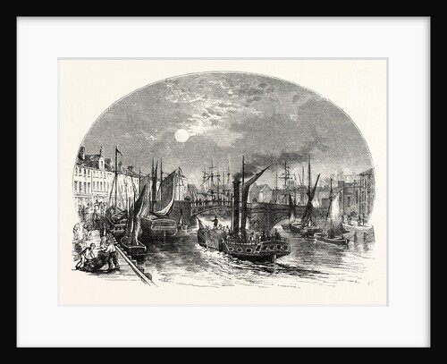 Edinburgh: Leith Harbour 1829 by Anonymous