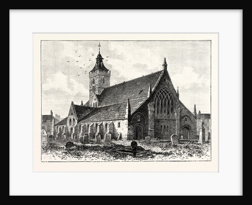 Edinburgh: St. Mary's (South Leith) Church 1820 by Anonymous