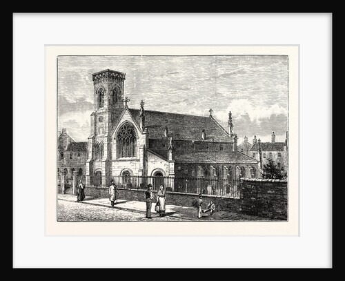 Edinburgh: St. Mary. (South Leith) Church 1882 by Anonymous