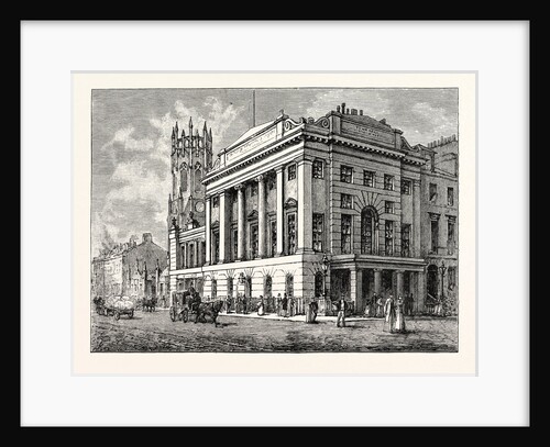 Edinburgh: The Town Hall and St. John's Established Church Leith by Anonymous