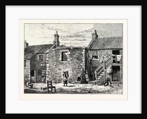 Edinburgh: Remains of St. James's Chapel Newhaven. by Anonymous