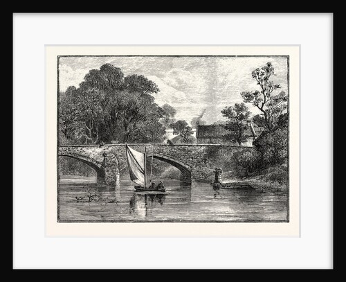 Edinburgh: The Twa Brigs Cramond by Anonymous