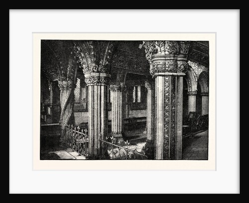 Edinburgh: Roslin Chapel: View from the Chancel by Anonymous