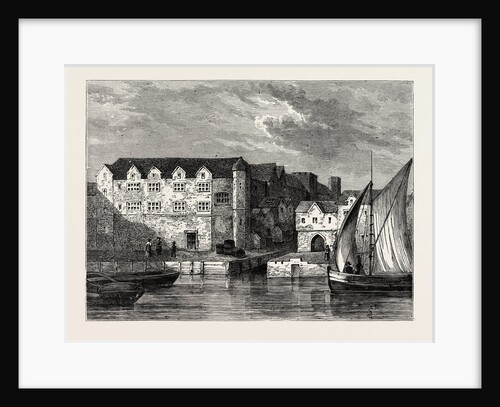 Bridewell in 1666 London by Anonymous