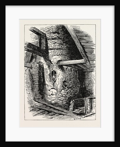 Part of Old London Wall Near Falcon Square 1870 by Anonymous
