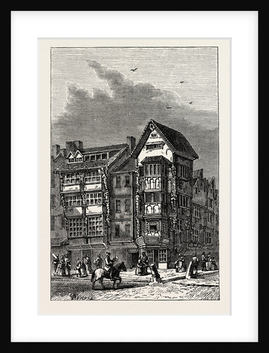 Izaak Walton's House London by Anonymous