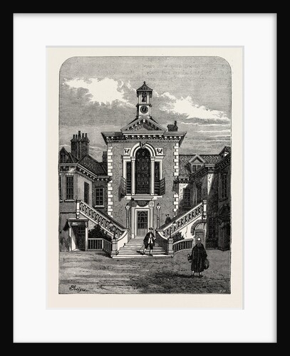 Old Serjeants' Inn 1878 London by Anonymous