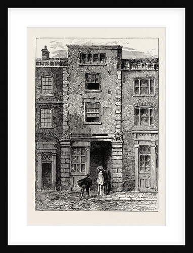House Said to Have Been Occupied by Dryden in Fetter Lane London by Anonymous