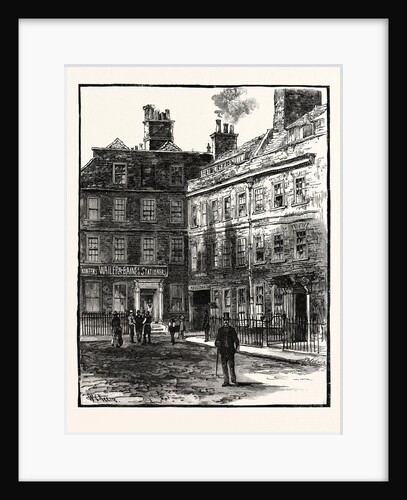 Dr. Johnson's House in Gough Square London by Anonymous