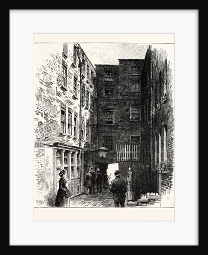Wine Office Court and the Cheshire Cheese London by Anonymous