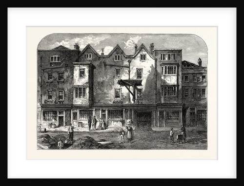 Oldbourne Hall Shoe Lane 1823 London by Anonymous