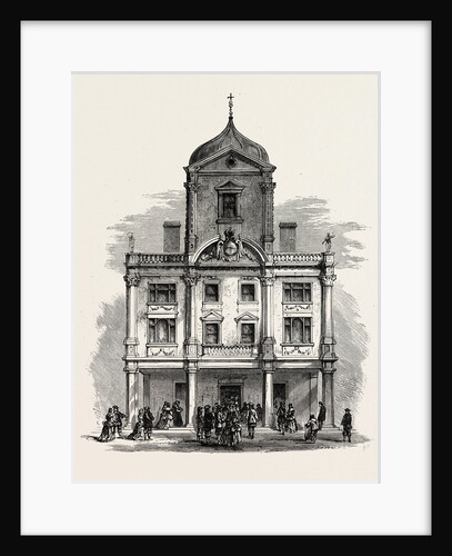 The Dorset Gardens Theatre Whitefriars London by Anonymous