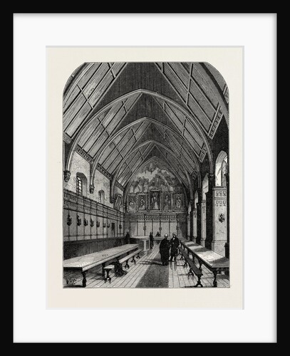The Old Hall of the Inner Temple London by Anonymous