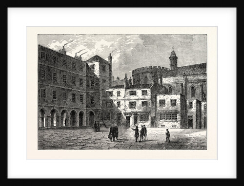 Part of Inner Temple 1800 London by Anonymous