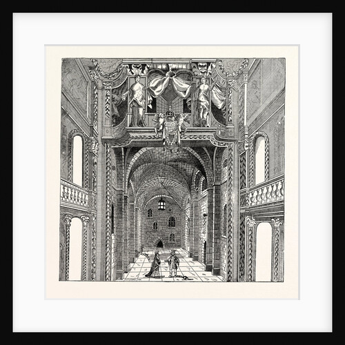 Interior of the Duke's Theatre. From Settle's Empress of Morocco. London by Anonymous