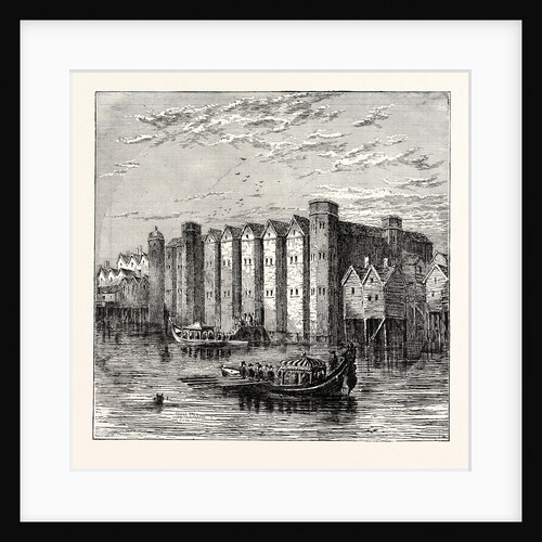 Baynard's Castle from a View Published in 1790 London by Anonymous