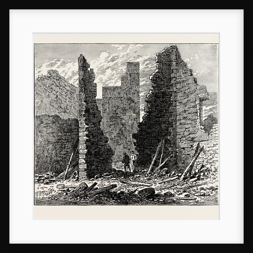 Ruins of the Barbican on Ludgate Hill 1792 London by Anonymous