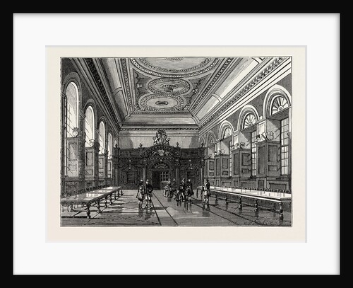 Interior of Stationers' Hall 1876 London by Anonymous