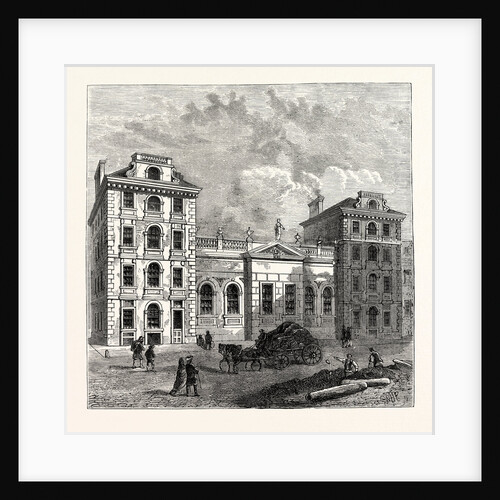 Old St. Paul's School 1750 London by Anonymous