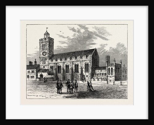The Church of St. Michael Ad Bladum A.D. 1585 London by Anonymous