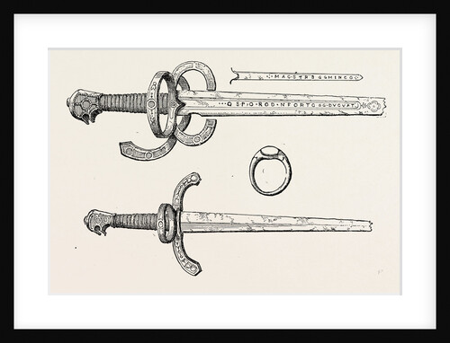 Sword Dagger and Ring of King James IV. of Scotland by Anonymous
