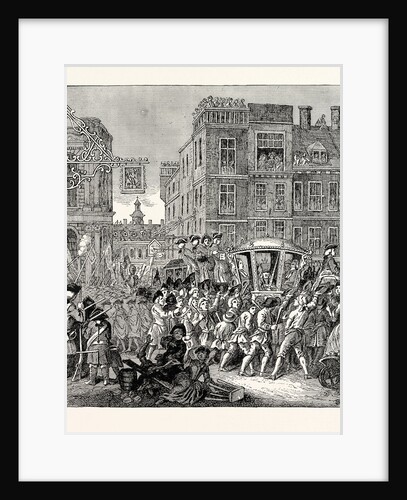 The Lord Mayor's Procession from Hogarth's Industrious Apprentice London by Anonymous