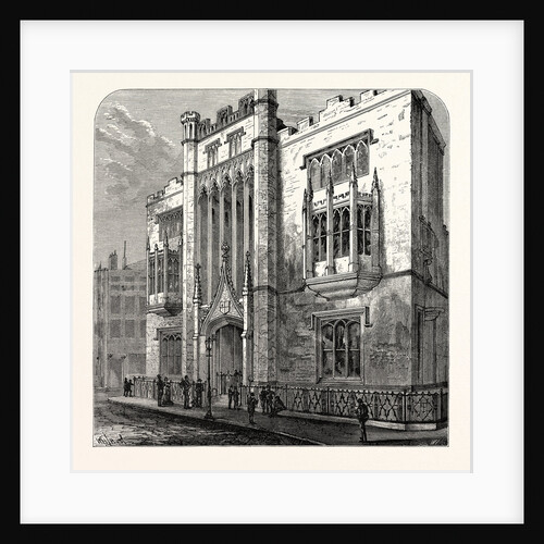 Old City of London School 1879 London by Anonymous