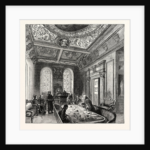 The Old Court of Aldermen Guildhall London by Anonymous
