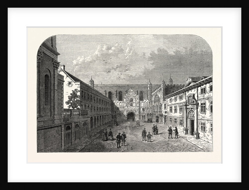 Old Front of Guildhall from Seymour's London 1734 by Anonymous