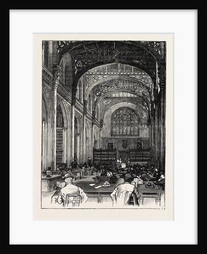 The Library Guildhall London by Anonymous