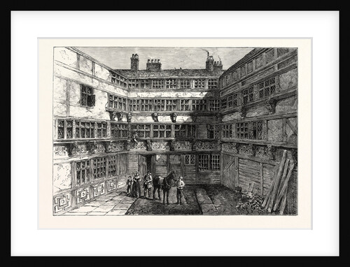 Sir R. Whittington's House Crutched Friars 1803 London by Anonymous