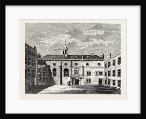 Exterior of Grocers' Hall 1876 London by Anonymous