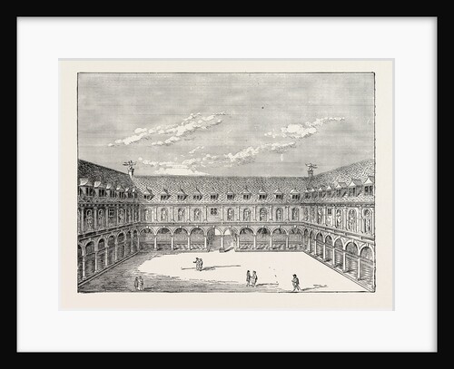 Inner Court of the First Royal Exchange London by Anonymous