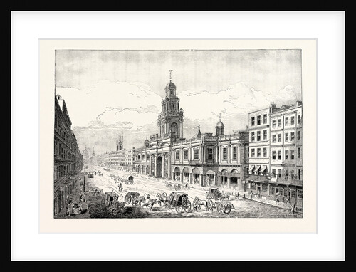 The Second Royal Exchange Cornhill London by Anonymous