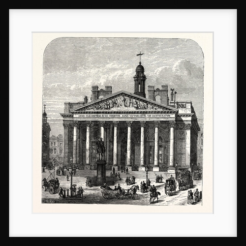 The Present Royal Exchange London by Anonymous