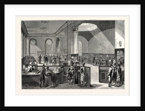 The Subscription-Room at Lloyd's London by Anonymous