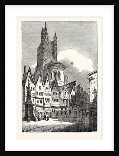 Church of St. Martin Cologne Germany by Anonymous