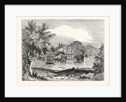 Virginia Water: Fishing Temple on the Lake by Anonymous