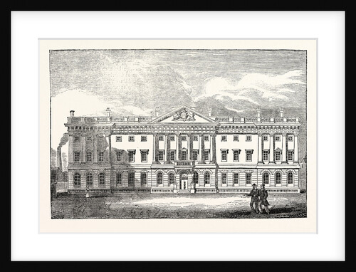 Front of the Mint from Tower Hill by Anonymous