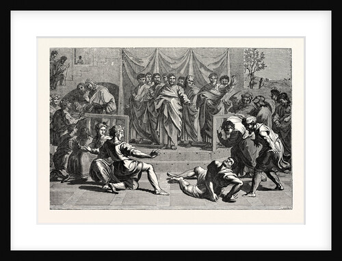The Death of Ananias by Anonymous
