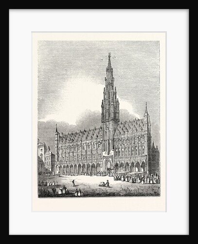 Hotel De Ville of Brussels by Anonymous